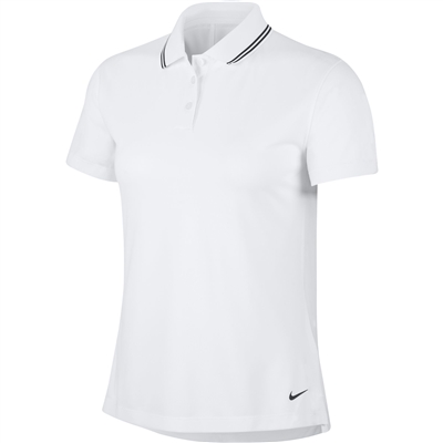 Nike Dri-FIT Victory Women's Golf Polo, White