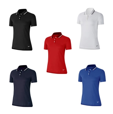 Ladies Nike Dry Vapor Solid Polo Golf Shirts