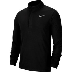 Nike Men's Dri-FIT Victory Â½ Zip, Black