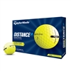 TaylorMade Distance Plus Yellow Custom Logo Golf Balls