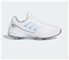 Adidas Womenâ€™s ZG23 Golf Shoes, White/Blue
