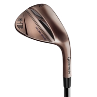 TaylorMade Hi-Toe 3 Raw Wedge, Brushed Steel