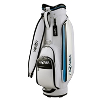 Honma Sporty Cart Bag, White/Blue
