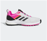 Adidas Womenâ€™s Zoysia Spikeless Golf Shoes, Grey/Lucid Fuchsia