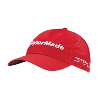TaylorMade LiteTech Stealth2 Adjustable Hat, Red