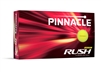 Pinnacle 2024 Rush Golf Ball 15-Pack - Yellow