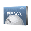 Callaway REVA Golf Balls, White