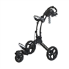 Clicgear Rovic RV1S Golf Push Cart, Black/Charcoal