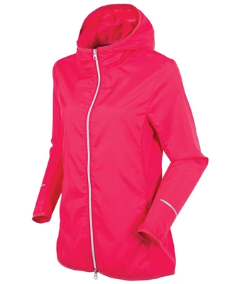 Sunice Women's Blair Water-Repellent Jacket, Wildberry/Oyster