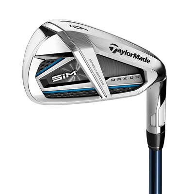 TaylorMade SIM Max OS Iron Set, Graphite