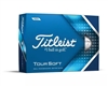 Titleist 2024 Tour Soft Golf Ball, White