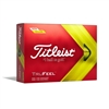 Titleist TruFeel Custom Logo Golf Balls - Yellow