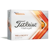 Titleist Velocity Golf Ball - Orange (prior gen)