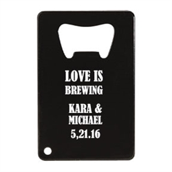 Affordable personalized Affordable Credit Card favor | nuptial necessities