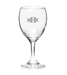 Custom Printed 8.5oz. Wine Glass  Wedding or Party Favor | Nuptial Necessities