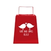 Personalized Large Cowbells Wedding or Party Favor | Nuptial Necessities