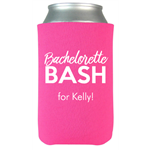 Custom imprinted neoprene can cooler favor | affordable favor for wedding or party