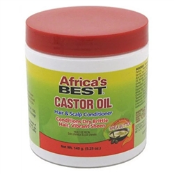 Africas Best Castor Oil Hair & Scalp Conditioner, 5.25 oz(EA)