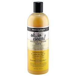 Aunt Jackie's Curls and Coils Oh So Clean Deep Moisturizing and Softening Hair Shampoo 12oz(EA)