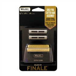 WAHL SHAVER FINALE REPLACEMENT GOLD FOIL & CUTTER BAR ASSEMBLY #07043