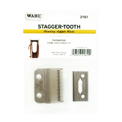 WAHL BLADE 2-HOLE STAGGER TOOTH (FITS TO : 5 STAR MAGIC CLIP CORDLESS) #2161