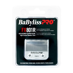 BABYLISS PRO CLIPPER BLADE HIGH-CARBON STAINLESS STEEL #FX801R (FITS TO : FXF880, FX870RG, FX870G)