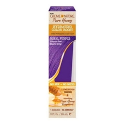 Creme Of Nature Pure Honey Semi-Permanent Hair Color, Royal Purple, 3 Oz.(EA)
