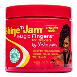 Shine N Jam Magic Fingers For Braiders Extra Firm Hold 8 Ounce(EA)