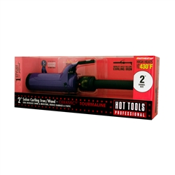 HOT TOOLS SALON CURLING IRON/WAND CERAMIC TOURMALINE 2â€³ #2111V4