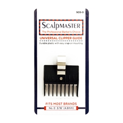 BURMAX SCALPMASTER CLIPPER/TRIMMER GUIDE 3/16â€³ #0