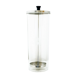 BURMAX DEBRA LYNN GLASS SANITIZING JAR 42 OZ