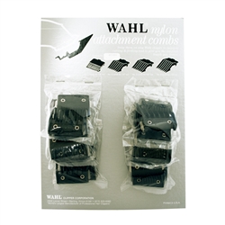 WAHL NYLON ATTACHMENT COMBS WITH METAL (SIZE 1/8â€³, 1/4â€³, 3/8â€³, 1/2â€³) #3161 (6 Pack)