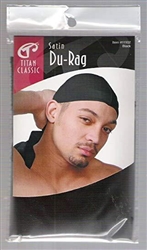 TITAN DURAG BLACK #11102 (12PC)