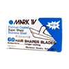 MARIANNA HAIR SHAPER BLADES 60 CT #MARK IV