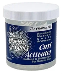 Worlds Of Curls Curl Activator Original Gel Normal 16.2 Ounce(EA)