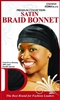 #22064 SATIN BRAID BONNET / BLACK (DZ)