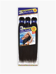 3X RUWA PRE-STRETCHED BRAID 18â€³