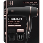 Hot & Hotter Titanium Turbo 3000 Hair Dryer