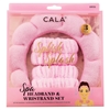 SPA HEADBAND & WRISTBAND SET PINK(EA)