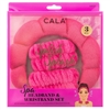 SPA HEADBAND & WRISTBAND SET HOT PINK(EA)