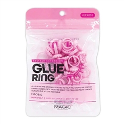 Magic Collection Eyelash Extension Glue Ring 25pcs(6PK)