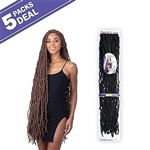 FreeTress Braids Crochet 3X Bona Loc 34inch#1(EA)