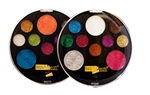 BEAUTY TREATS 10 COLOR PERFECT EYE GLITTER PALETTE (12 Pack)