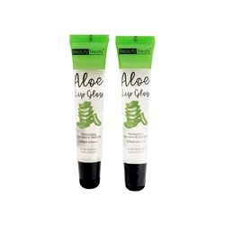 BEAUTY TREATS ALOE LIP GLOSS #519C (24 Pack)