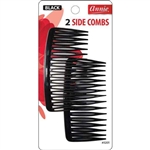 Annie Side Combs Large 2Ct Black(DZ)