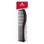 Annie Cut & Detangle Comb Black(12PCS)