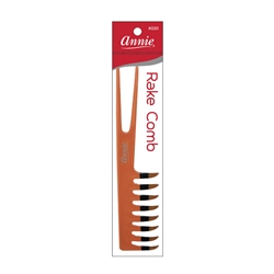 ANNIE RAKE COMB TWO TONE ASSORTED COLOR #220 (12 Pack)