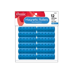 ANNIE MAGNETIC ROLLERS 12 CT 5/8â€³ BLUE #1351 (12 Pack)