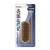 ANNIE HARD MINI MILITARY BRUSH WITH 4.8â€³ COMB (50% NYLON, 50% WHITE BOAR) #2112 (12 Pack)