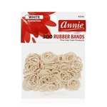 Annie Rubber Bands Asst Size 300Ct White#3148(DZ)